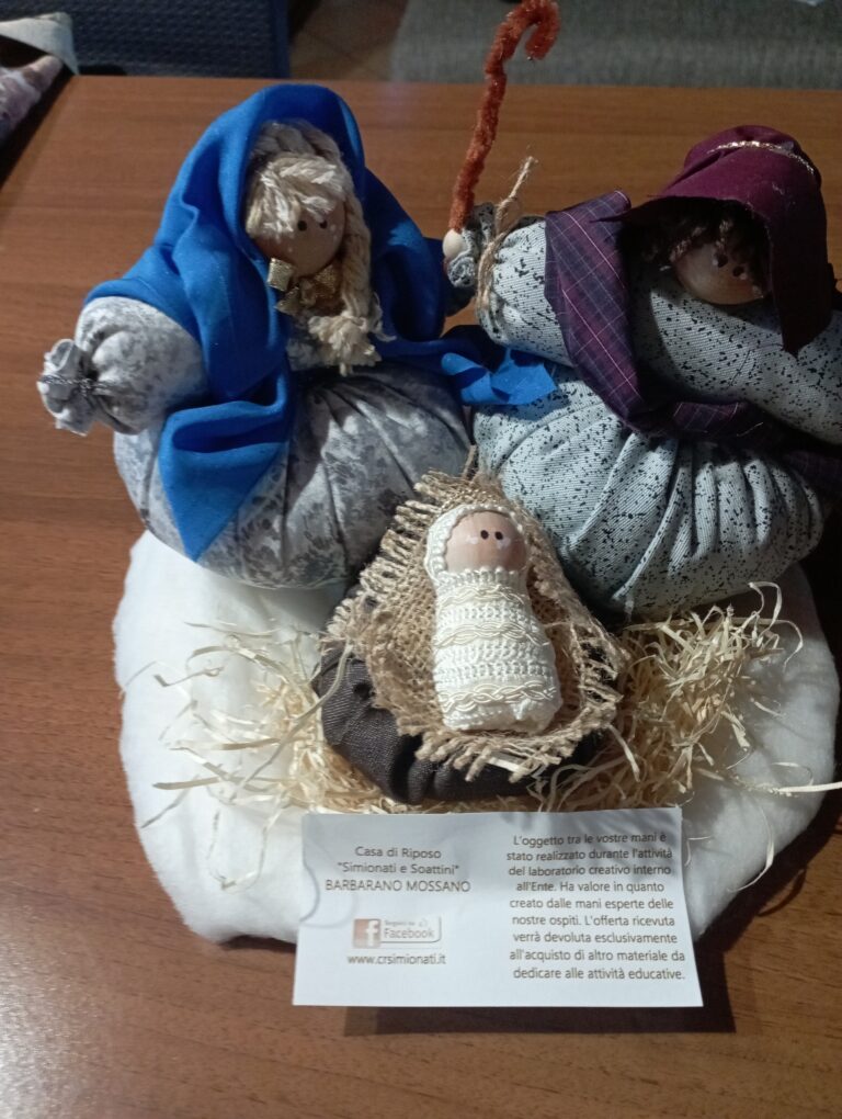 PRESEPE ARTIGIANALE IN PEZZA